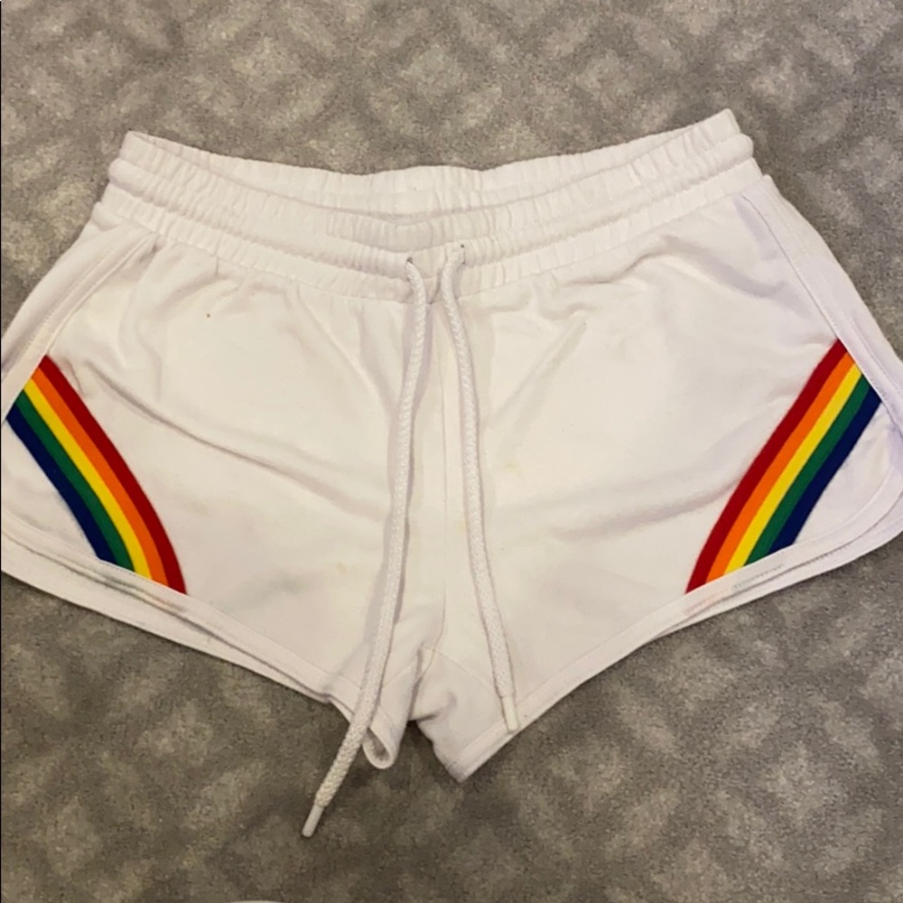 White shorts